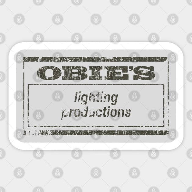 Obie's Lighting Productions Sticker by JCD666